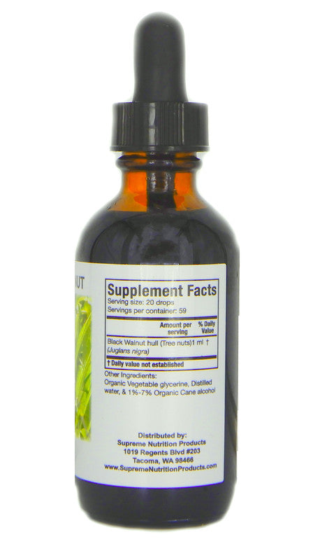 Black Walnut - 59ml | Supreme Nutrition Products