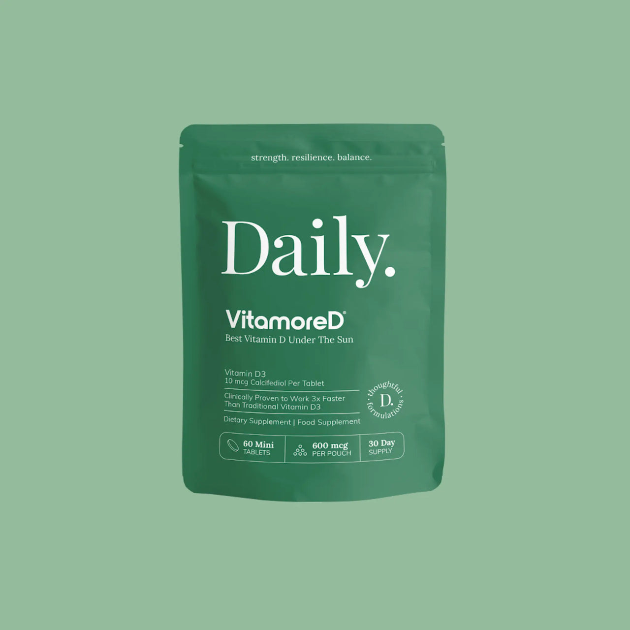 Vitamina D3 2000 UI - 60 tabletas | VitamoreD