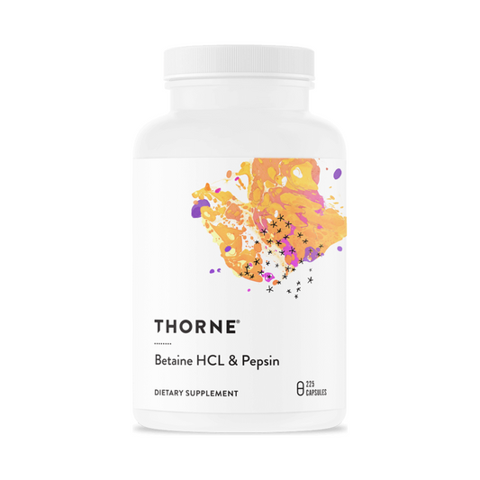 Betaine HCl/Pepsine - 225 Capsules | Thorne
