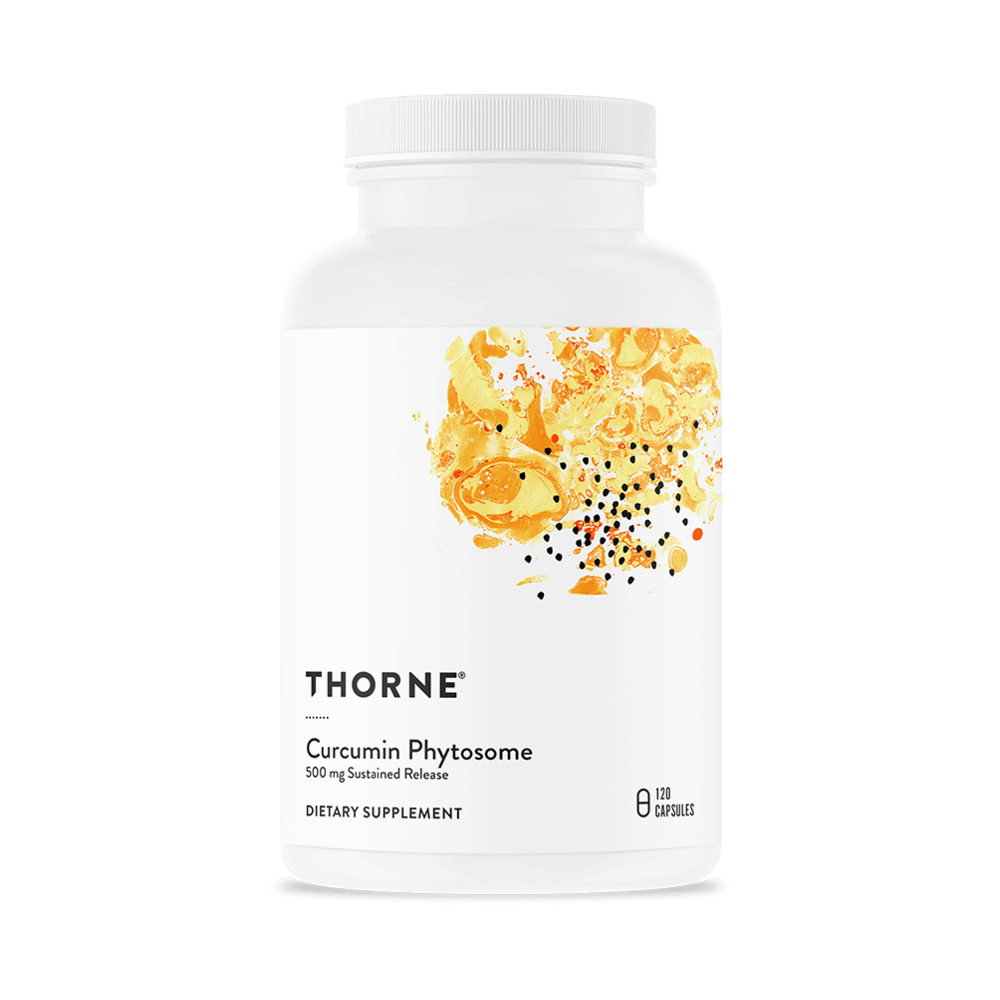 Curcumin Phytosome 500mg (Sustained Release) - 120 Capsules | Thorne