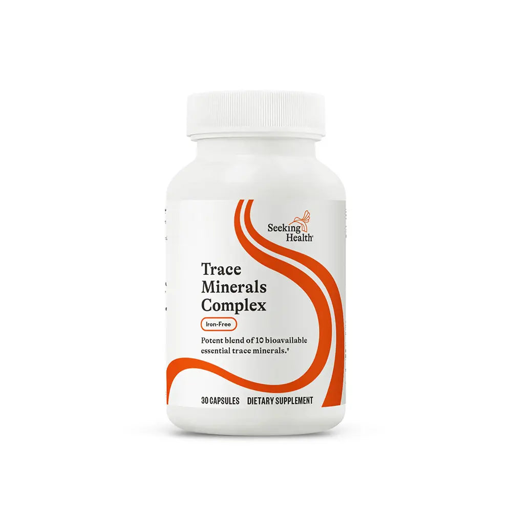 Trace Minerals Complex (Iron Free) - 30 Capsules | Seeking Health