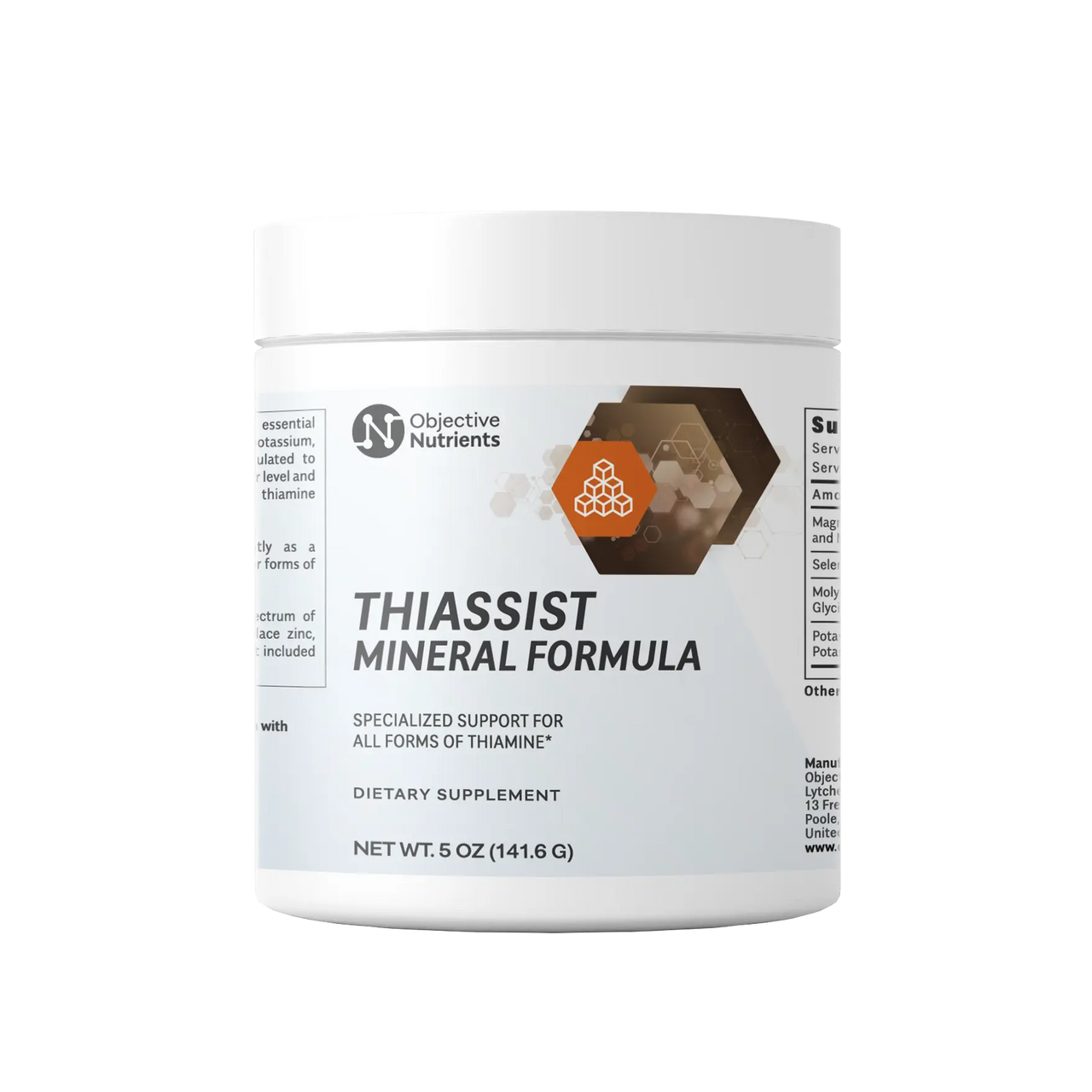 ThiAssist Mineral Formula - 141.6g | Objective Nutrients