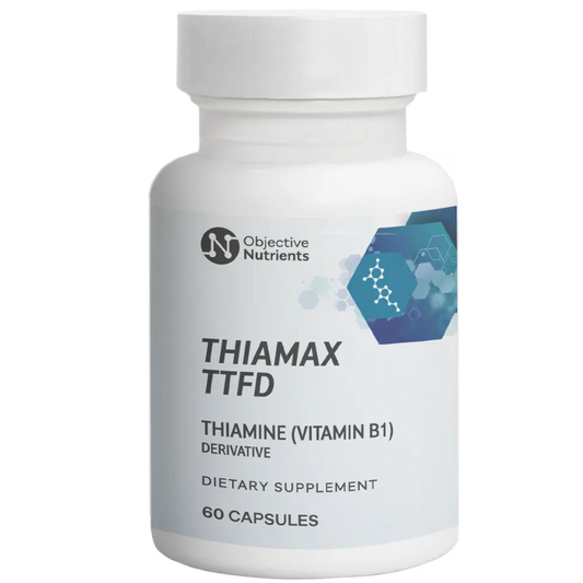 Thiamax High Absorption Vitamin B1 - 60 kapszula | Objective Nutrients