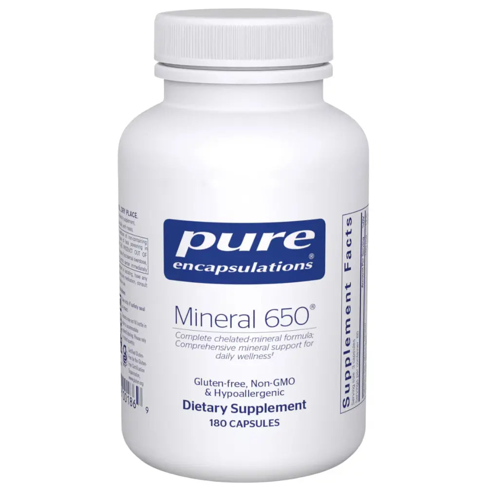 Mineral 650A - 180 Capsules | Pure Encapsulations