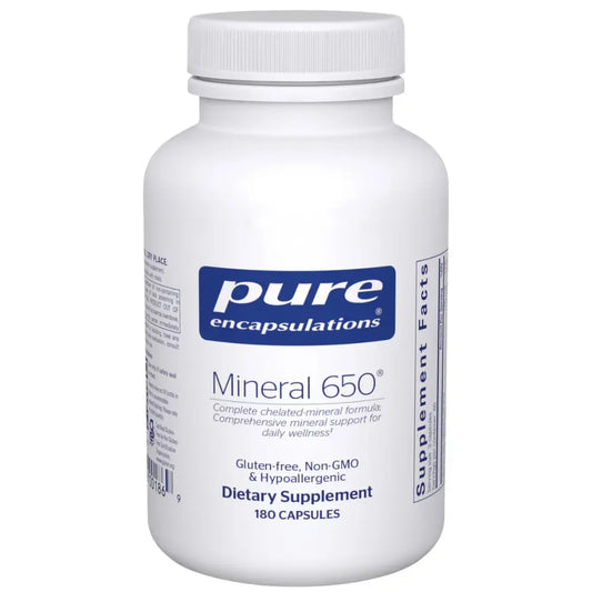 Mineral 650A - 180 Capsules | Pure Encapsulations
