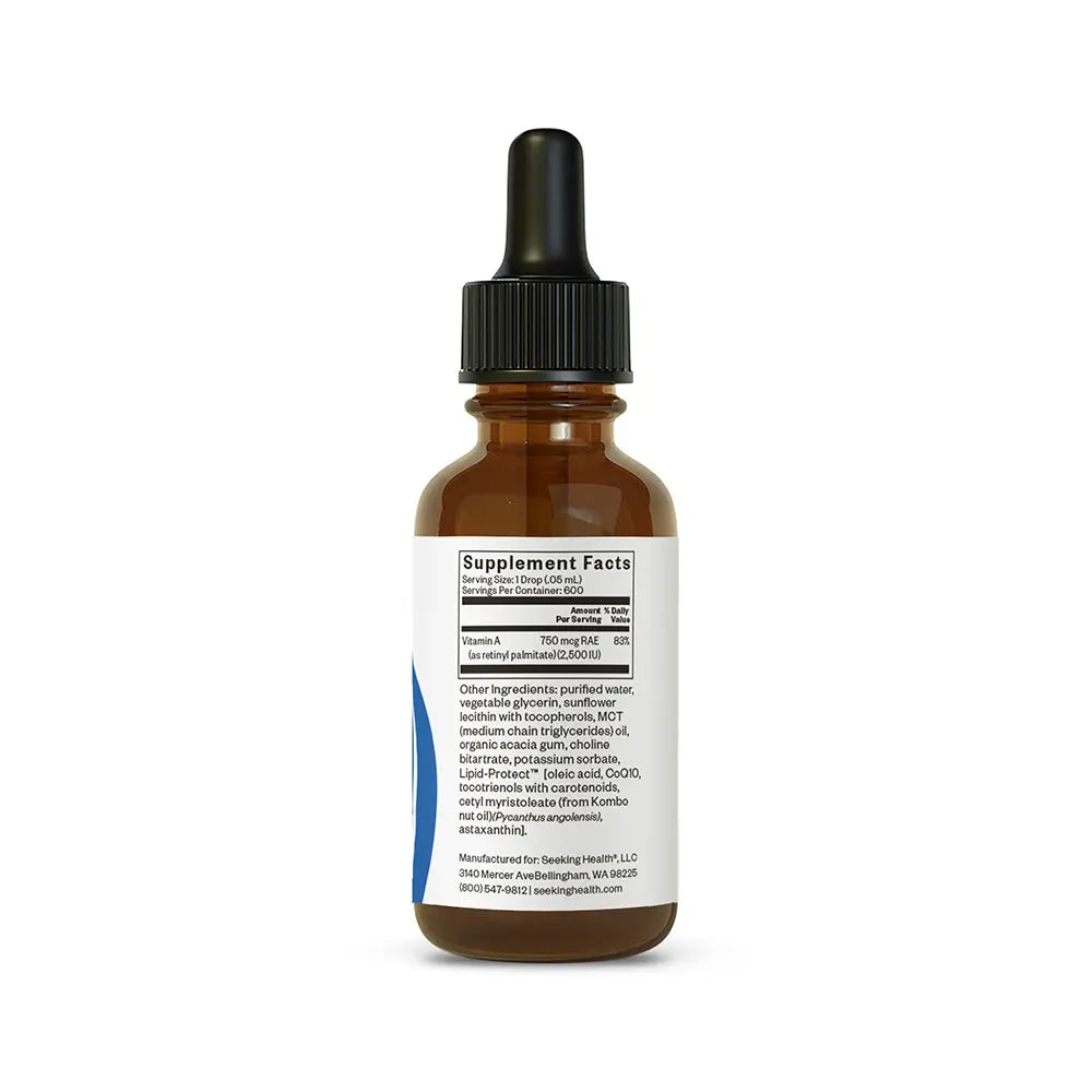 Vitamin A Drops - 30ml | Seeking Health