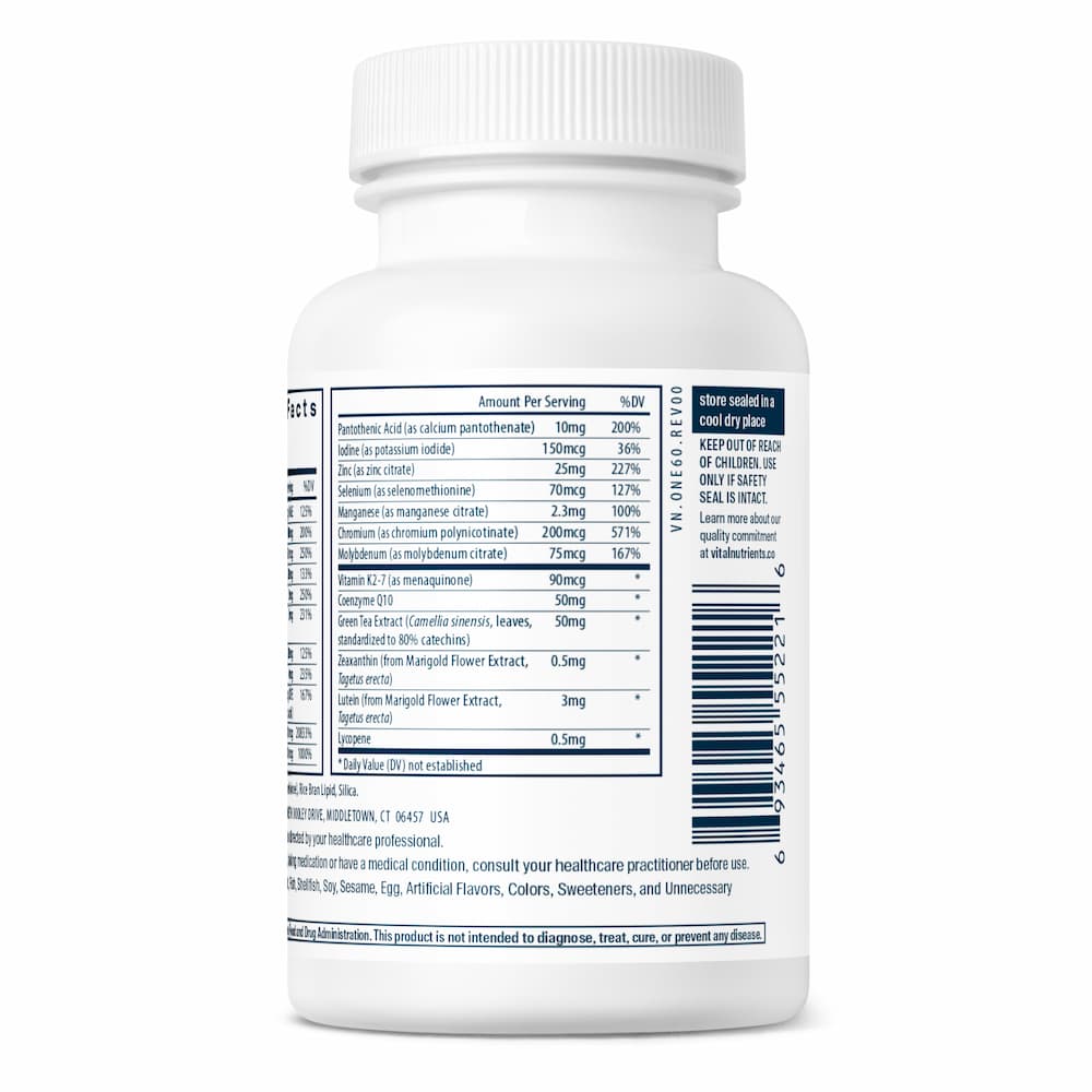 Once Daily Multivitamin - 60 Capsules | Vital Nutrients