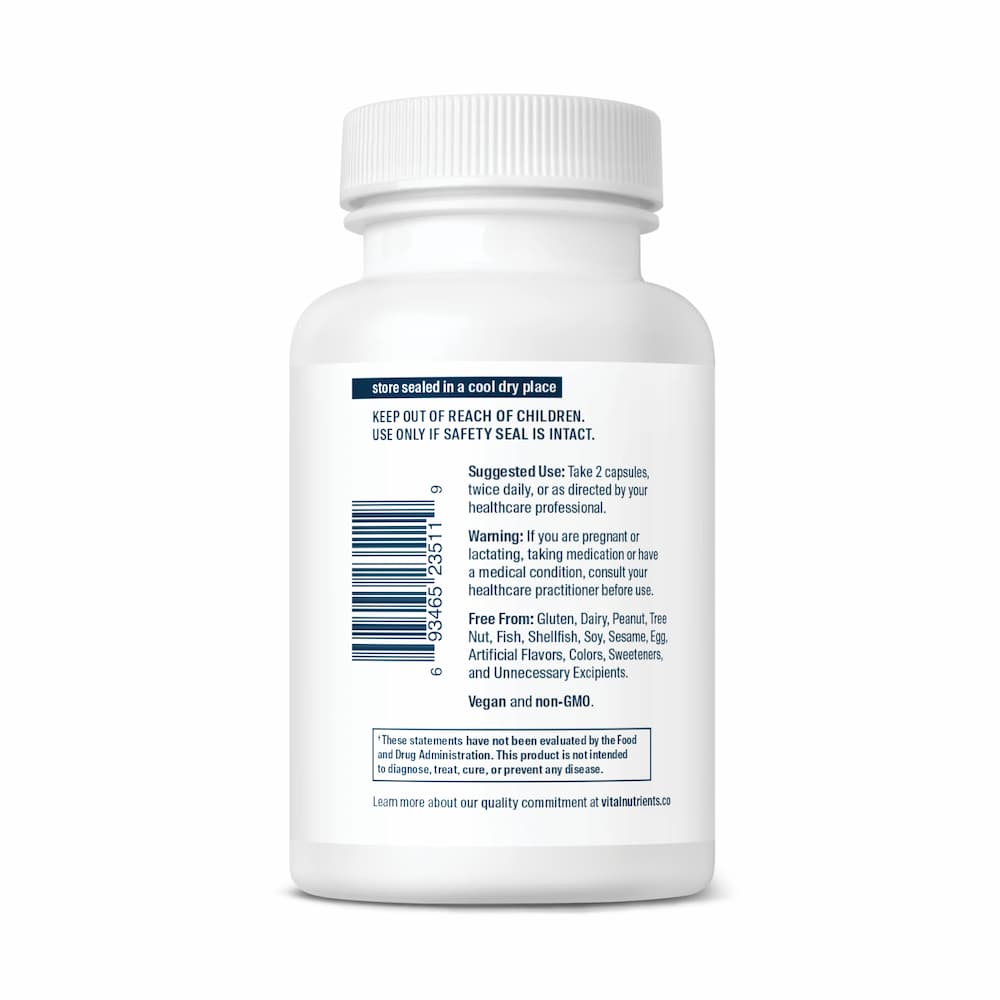 Liver Support - 60 Capsules | Vital Nutrients