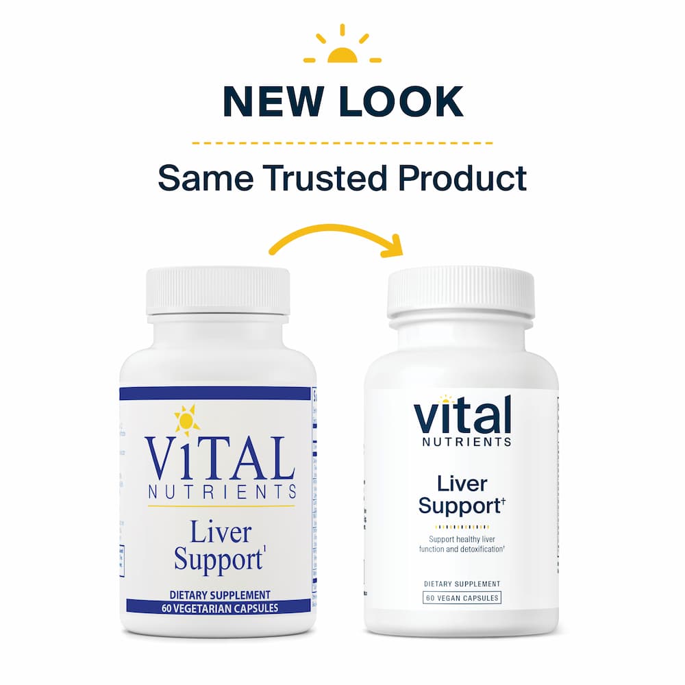 Liver Support - 60 Capsules | Vital Nutrients