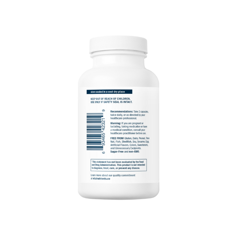 Adrenal Support | 120 Capsule | Vital Nutrients