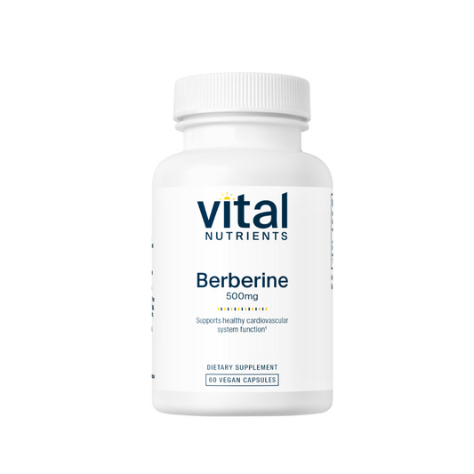 Berberine 500mg - 60 Capsules | Vital Nutrients