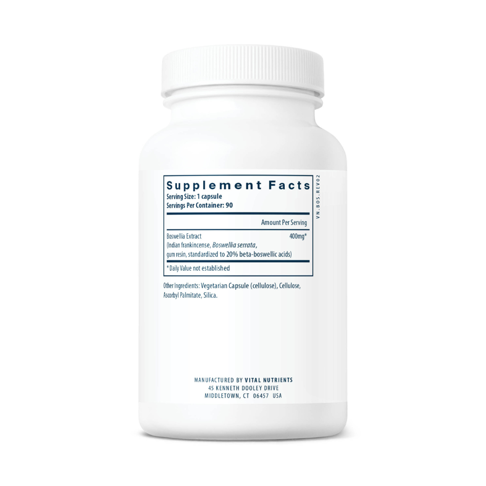 Extract de Boswellia | 400mg | 90 Capsule | Vital Nutrients