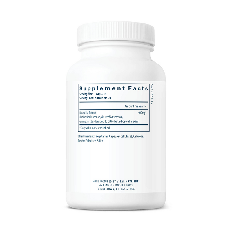 Extract de Boswellia | 400mg | 90 Capsule | Vital Nutrients