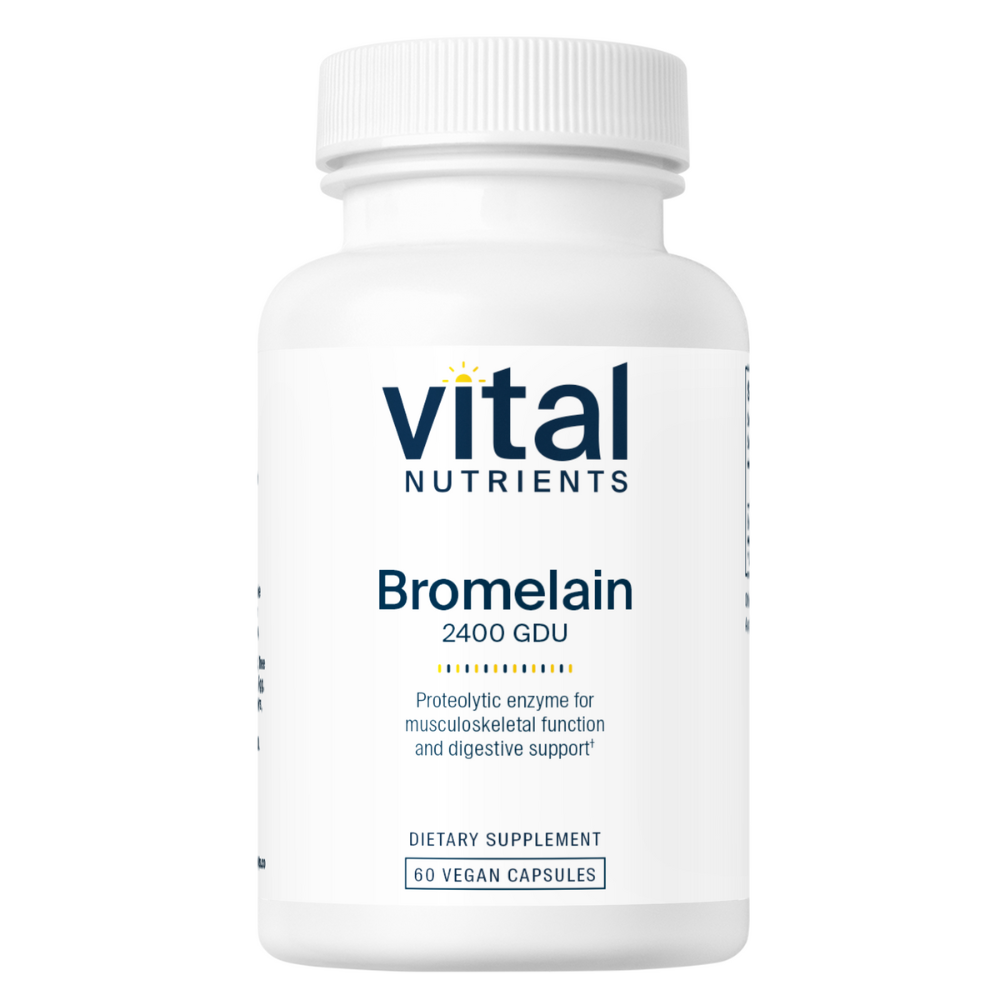 Bromelain | 375mg | 60 Capsule | Vital Nutrients