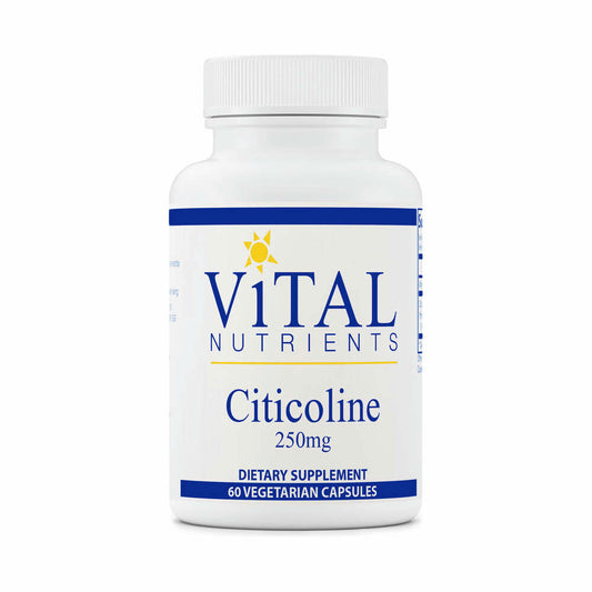 Citicoline 250mg - 60 Capsules | Vital Nutrients