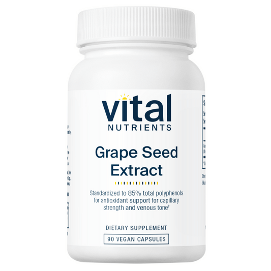 Grape Seed Extract 100mg - 90 Capsules | Vital Nutrients