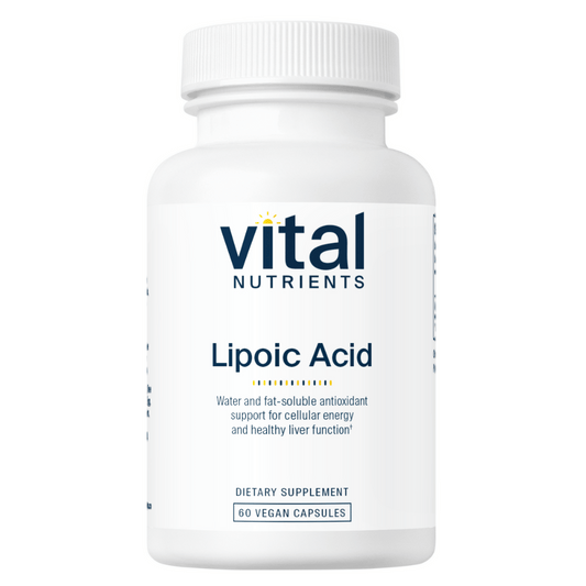Lipoic Acid 300mg - 60 Capsules | Vital Nutrients