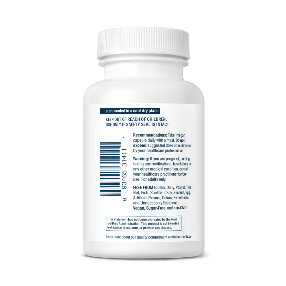 Lithium Orotate 20mg - 90 Capsules | Vital Nutrients