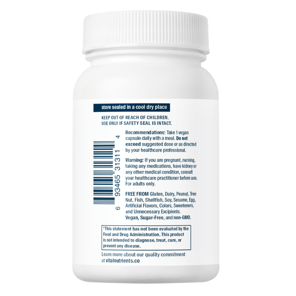Lithium Orotate 5mg - 90 Capsules | Vital Nutrients
