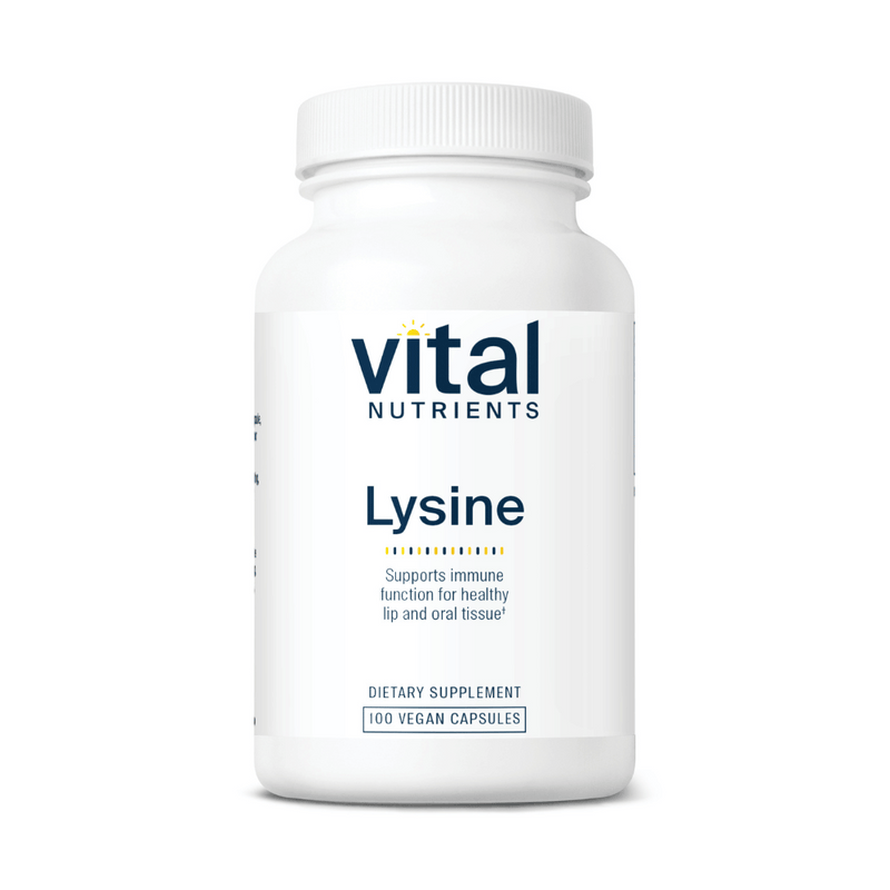 Lysine | 500mg | 100 Capsule | Vital Nutrients