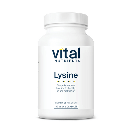 Lysine 500mg - 100 Capsules | Vital Nutrients