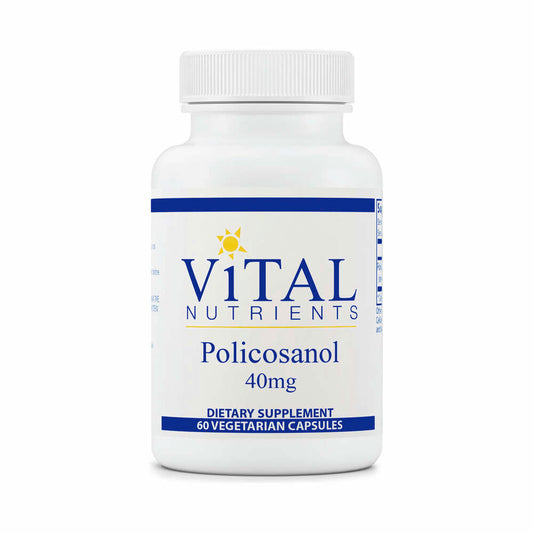 Policosanol | 40mg | 60 Kapsler | Vital Nutrients