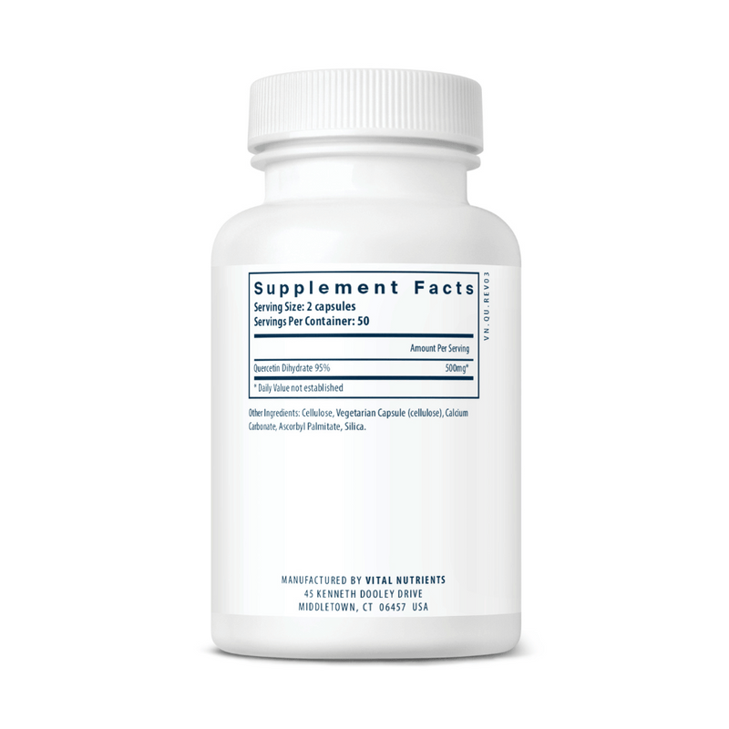 Quercetin - 250mg - 100 Kapseln | Vital Nutrients