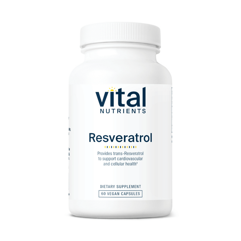 Resveratrol Ultra High Potency | 500mg | 60 Kapsler | Vital Nutrients