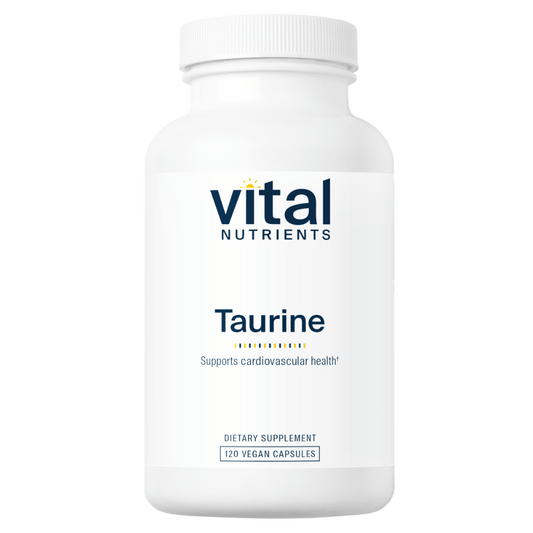 Taurin | 1000mg | 120 Kapsler | Vital Nutrients