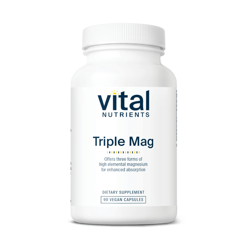 Triple Mag | 250mg | 90 Kapsler | Vital Nutrients