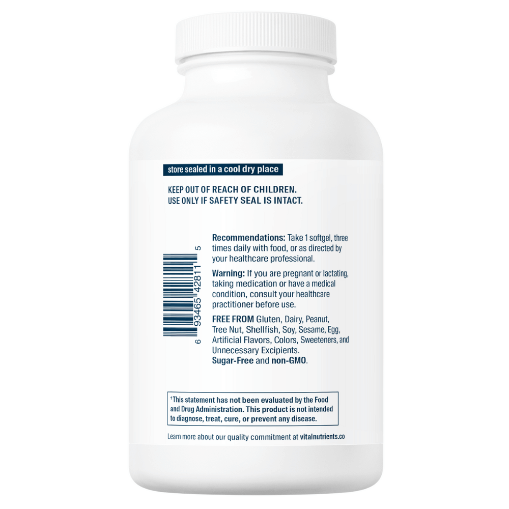 Ultra Pure Fish Oil 700 - 120 Softgels | Vital Nutrients