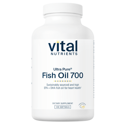 Ultra Pure Fish Oil 700 | 120 softgels | Vital Nutrients