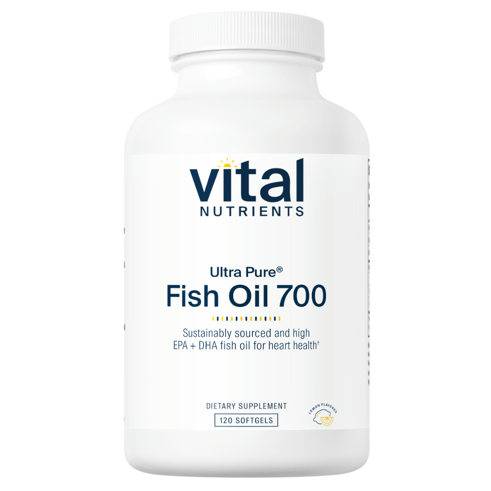 Ultra Pure Fish Oil 700 - 120 Softgels | Vital Nutrients