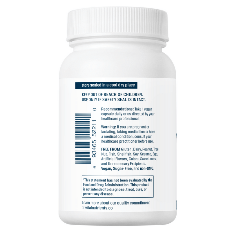 Zinkcitrat - 30mg - 90 Kapseln | Vital Nutrients