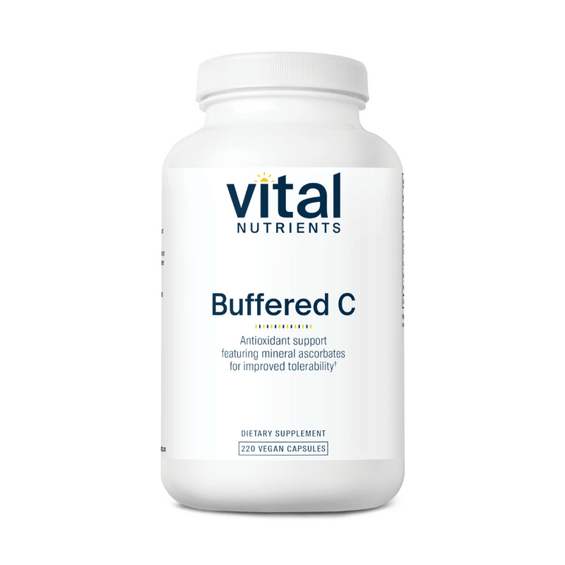 Buffered C | 500mg | 220 Kapsler | Vital Nutrients