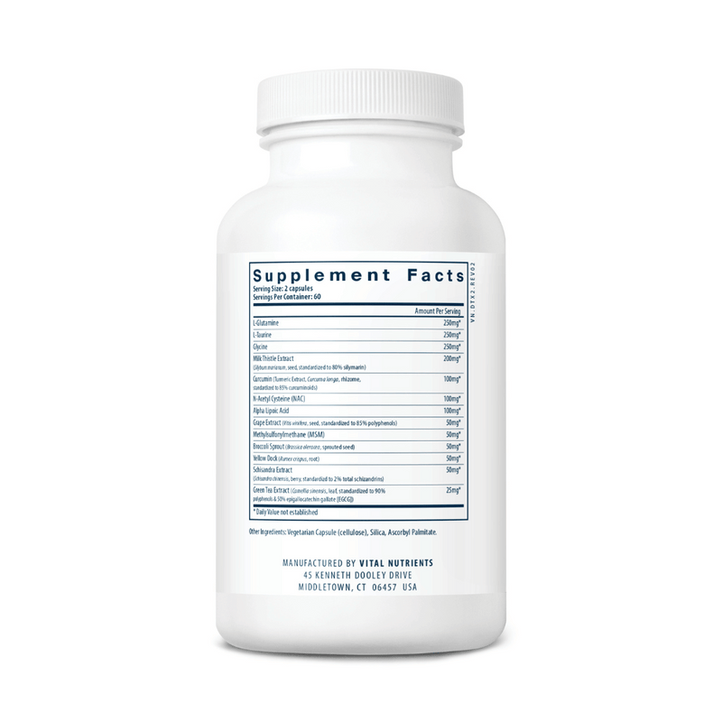 Detox Formula | 120 Capsule | Vital Nutrients