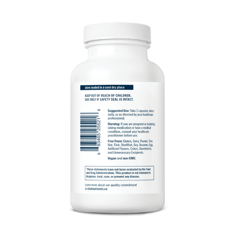 Detox Formula | 120 Capsule | Vital Nutrients