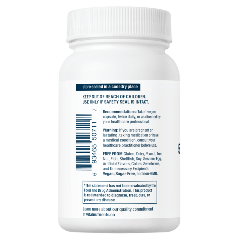 Pyridoxal-5 Phosphat - 50 mg - 90 Kapseln | Vital Nutrients