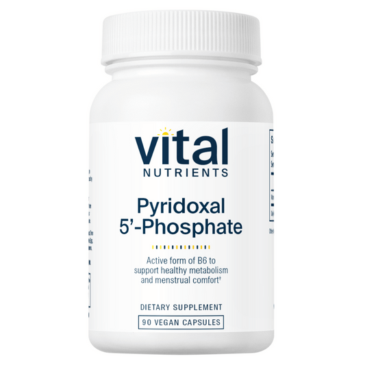 Pyridoxal-5 Fosfat | 50 mg | 90 Kapsler | Vital Nutrients