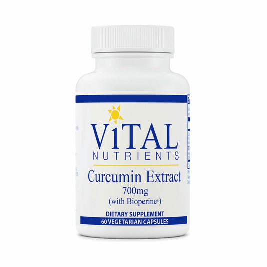 Curcumin Ekstrakt | 700mg | 60 Kapsler | Vital Nutrients