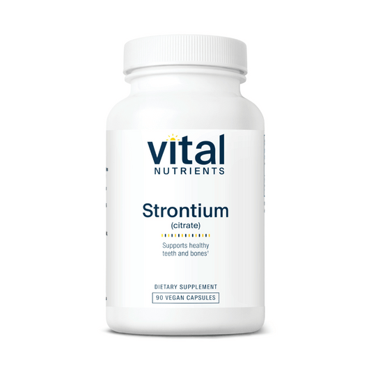 Strontium (citrate) 227mg - 90 Capsules | Vital Nutrients