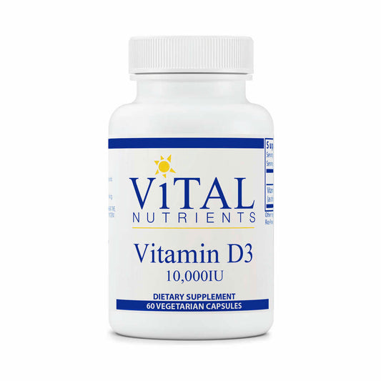 D3-vitamin | 10.000 IE | 60 Kapsler | Vital Nutrients