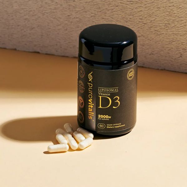 Vitamine D3 liposomale – 60 capsules | Purovitalis