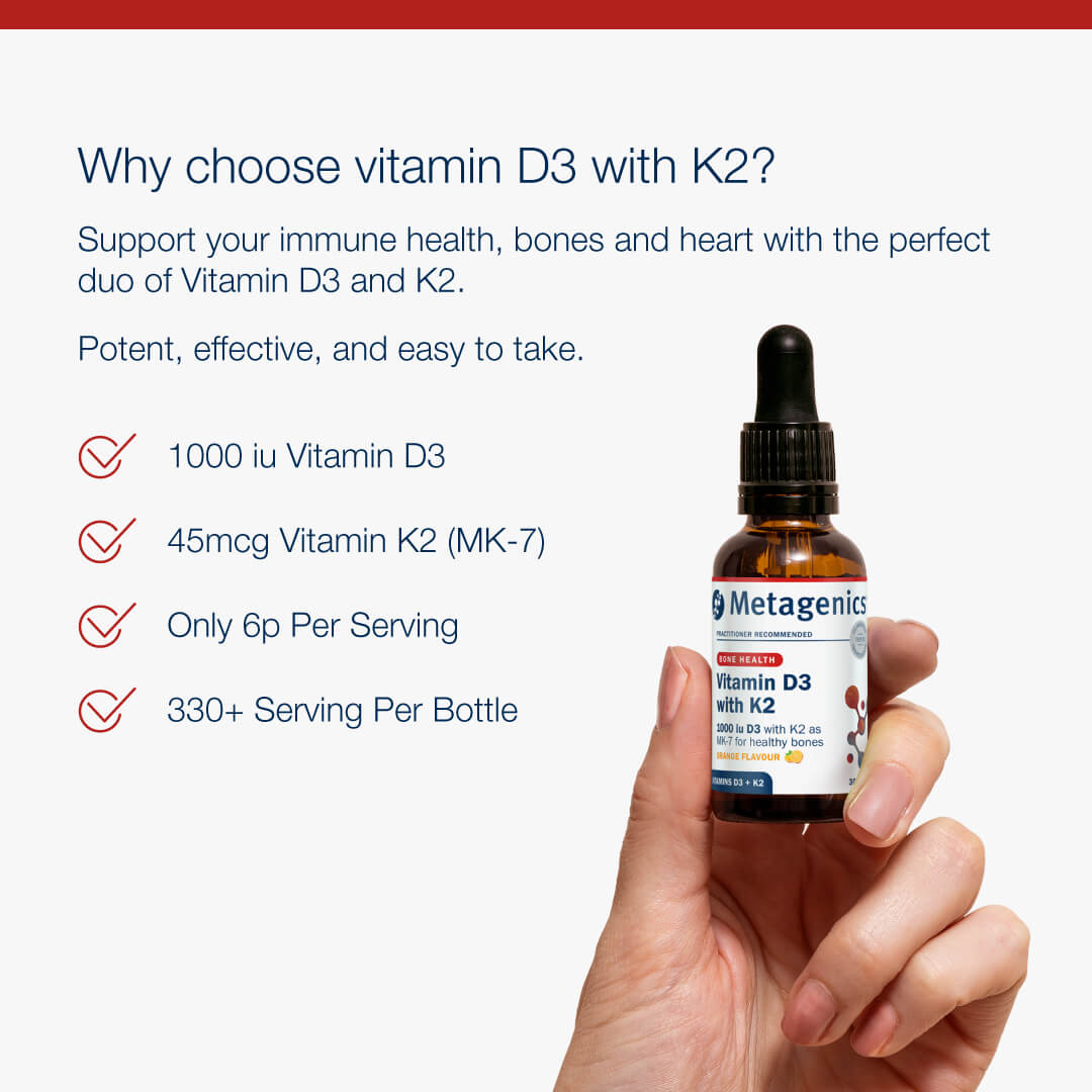 Vitamine D3 met K2 - 30ml | Metagenics