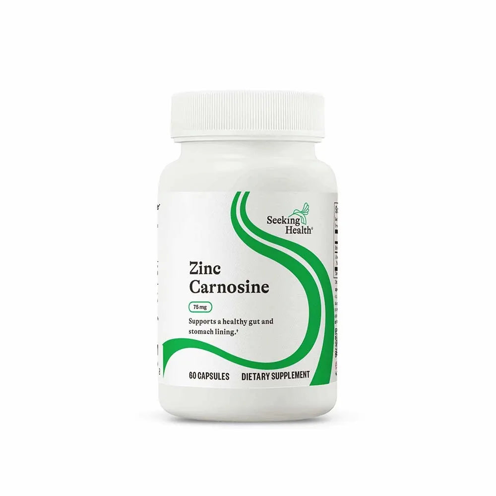 Zinc Carnosine - 60 Capsules | Seeking Health
