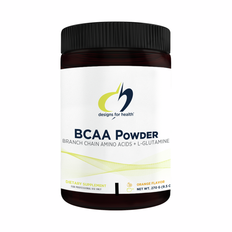 BCAA Powder with L-Glutamine - 270g | Designs For Health