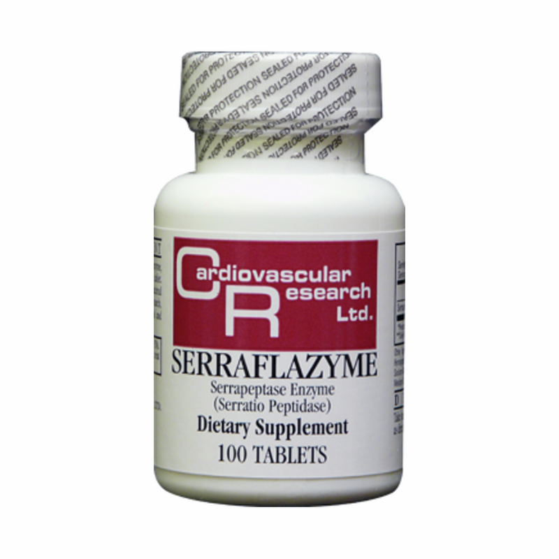 Serraflazyme (Serrapeptase) - 100 Tablets | Ecological Formulas