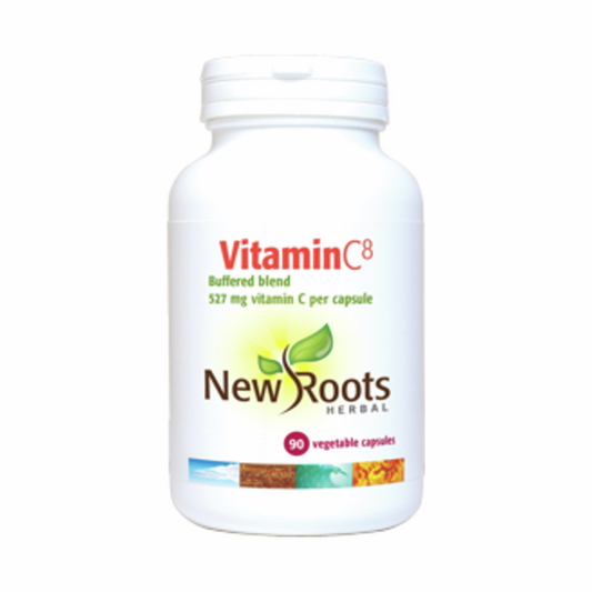 Vitamin C8 | 90 Kapsler | New Roots Herbal