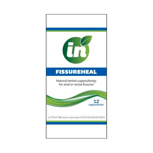 FissureHeal-suppositorier | Æske med 12 stk. | Imix Nutrition