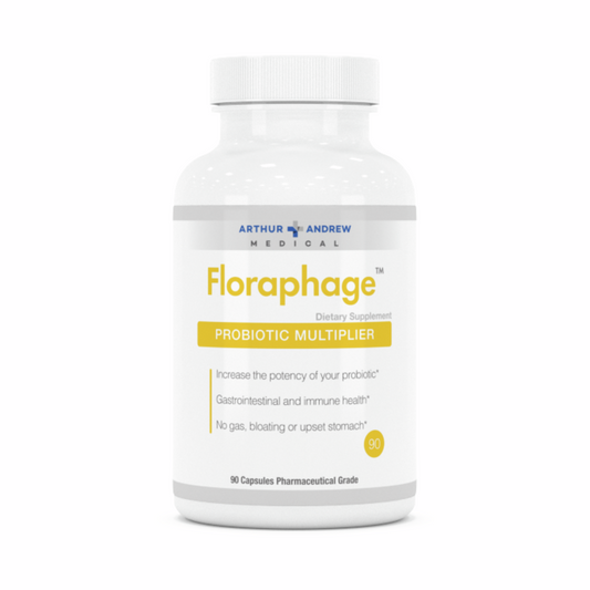 Florafaag (Bacteriofaag) - 90 Capsules | Arthur Andrew Medical